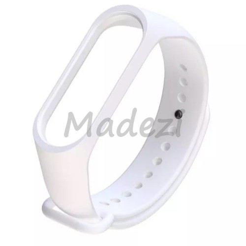 BIAŁA OPASKA ZAMIENNA DO XIAOMI MI BAND 4 / MI BAND 3 BIAŁA OPASKA ZAMIENNA DO XIAOMI MI BAND 4 / MI BAND 3