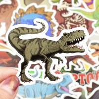 DINOZAURY V2 DINO Naklejki na walizkę STICKER MIX