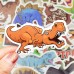 DINOZAURY V2 DINO Naklejki na walizkę STICKER MIX