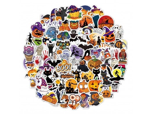 Halloween Dynia Naklejki STICKER MIX