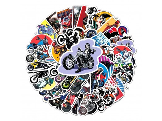 Motocykle Naklejki STICKER MIX