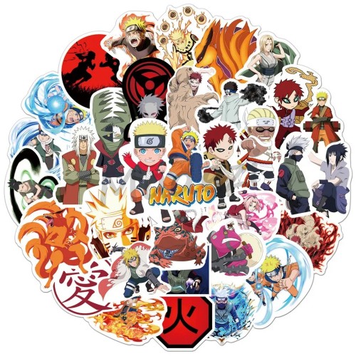 Naklejki Naruto MANGA ANIME MIX