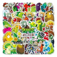 Naklejki Plants VS Zombies Rośliny kontra zombies STICKER MIX