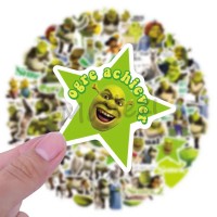 Shrek Ogr Naklejki Matowe STICKER MIX